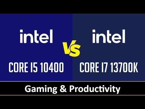 CORE I5 10400 vs CORE I7 13700K - Gaming & Productivity (RTX 3090 Ti)