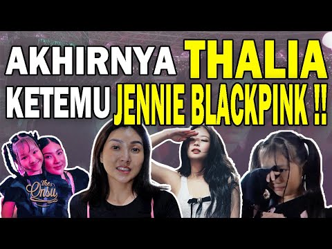 BLACKPINK KONSER‼️ AKHIRNYA THALIA KETEMU JENNIE KEMBARANNYA ‼️