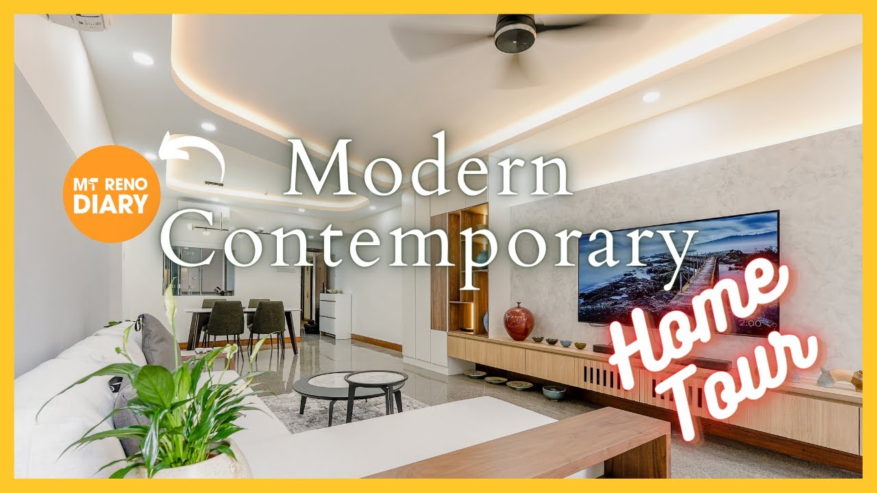 Modern Contemporary Interior Design Singapore | Home Tour