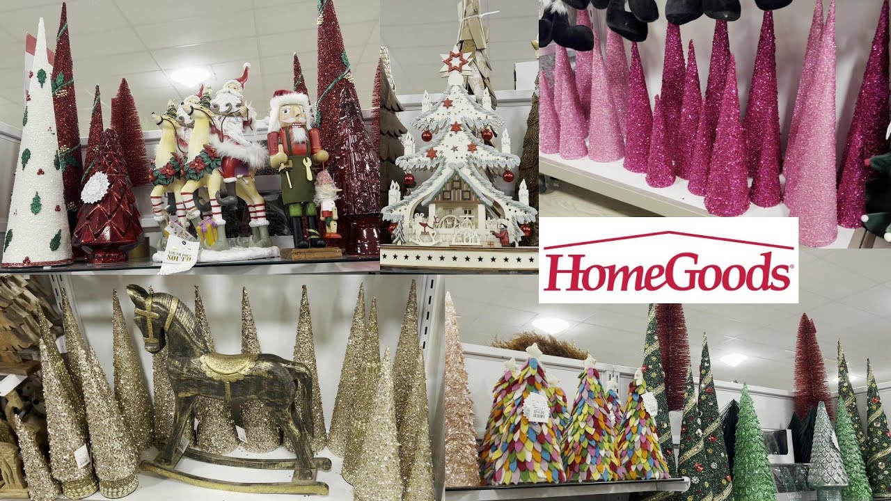 HomeGoods Christmas Shop With Me Holiday Decor HomeGoods Christmas Decor 2023Marshalls