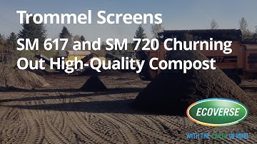 Two Doppstadt Trommels in Compost