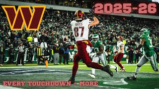 Every Washington Commanders Touchdown of the 2025-26 NFL Season