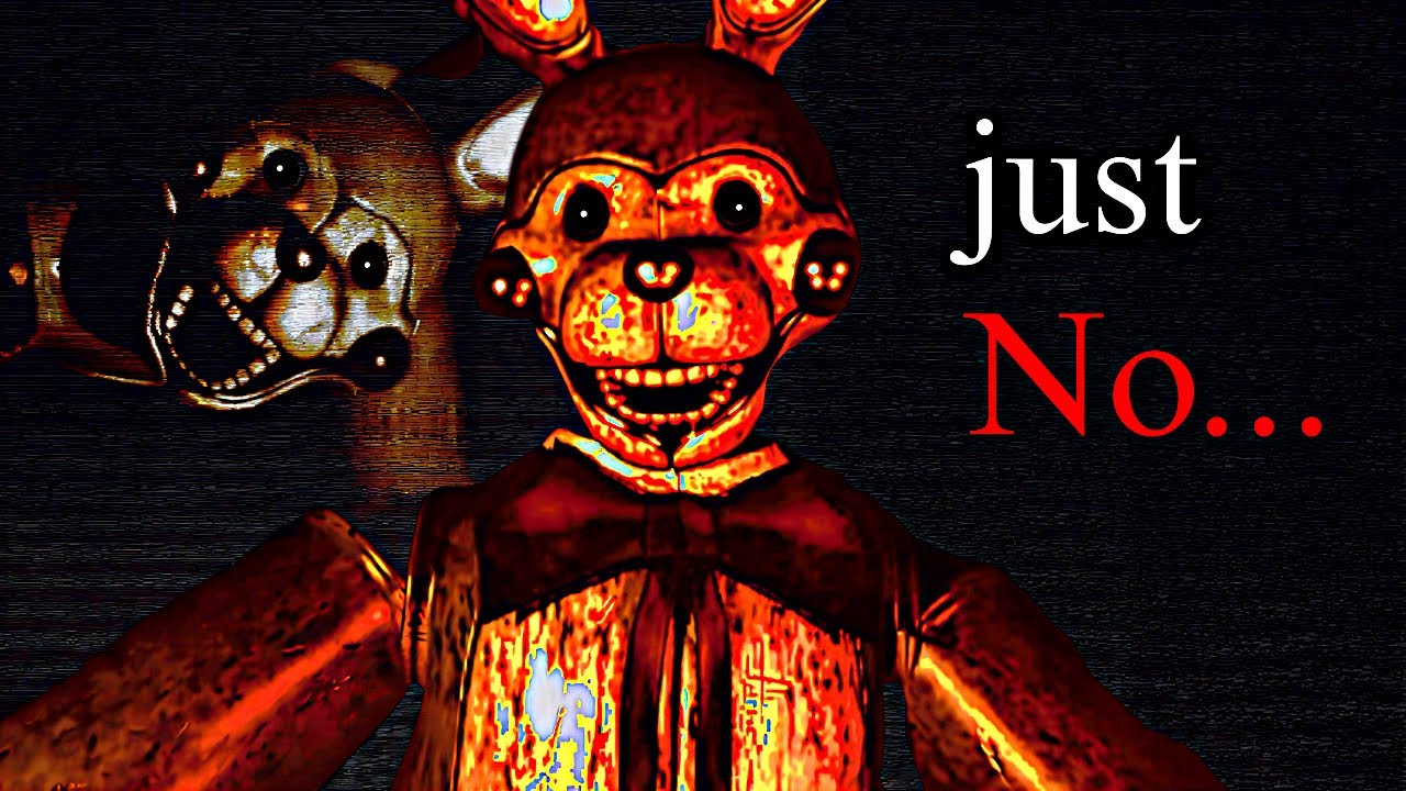 This FNAF VHS Game Almost BROKE Me…