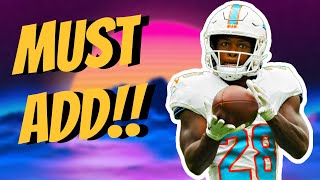 5 MUST ADD Running Backs! | Week 4 Fantasy Football Waiver Wire