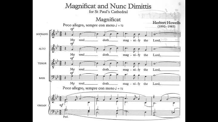 Herbert Howells - Magnificat (St Paul's Service) (...
