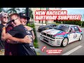 JIMBO SURPRISES RANDY W/ HIS NEW LANCIA DELTA INTEGRALE RACE CAR *EARLY* FOR HIS BIRTHDAY!