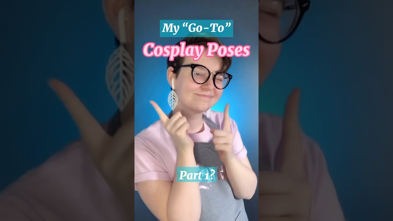 Go-to Poses for Cosplay Photoshoots | #cosplay #cosplaytutorial #comicon #photoshoot