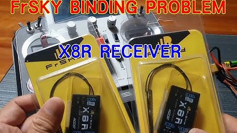 01. Frsky receiver binding issues & problems