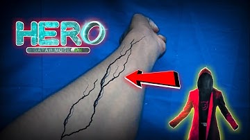 Hero Gayab Mode On Black Nerve Appear Effect | Hero Nerve Appear Effect Tutorial | Kinemaster