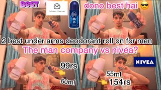 2 best under arms deodorant roll on for men 😎 #rollon #bodycare #bodycareproducts #viral #review