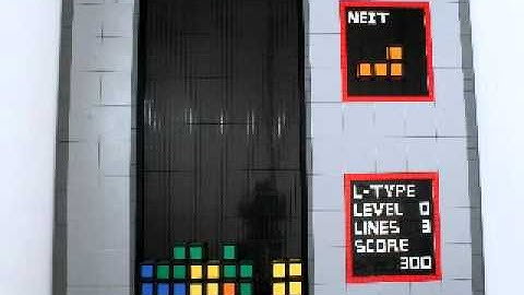 LEGO Tetris: Stop Motion
