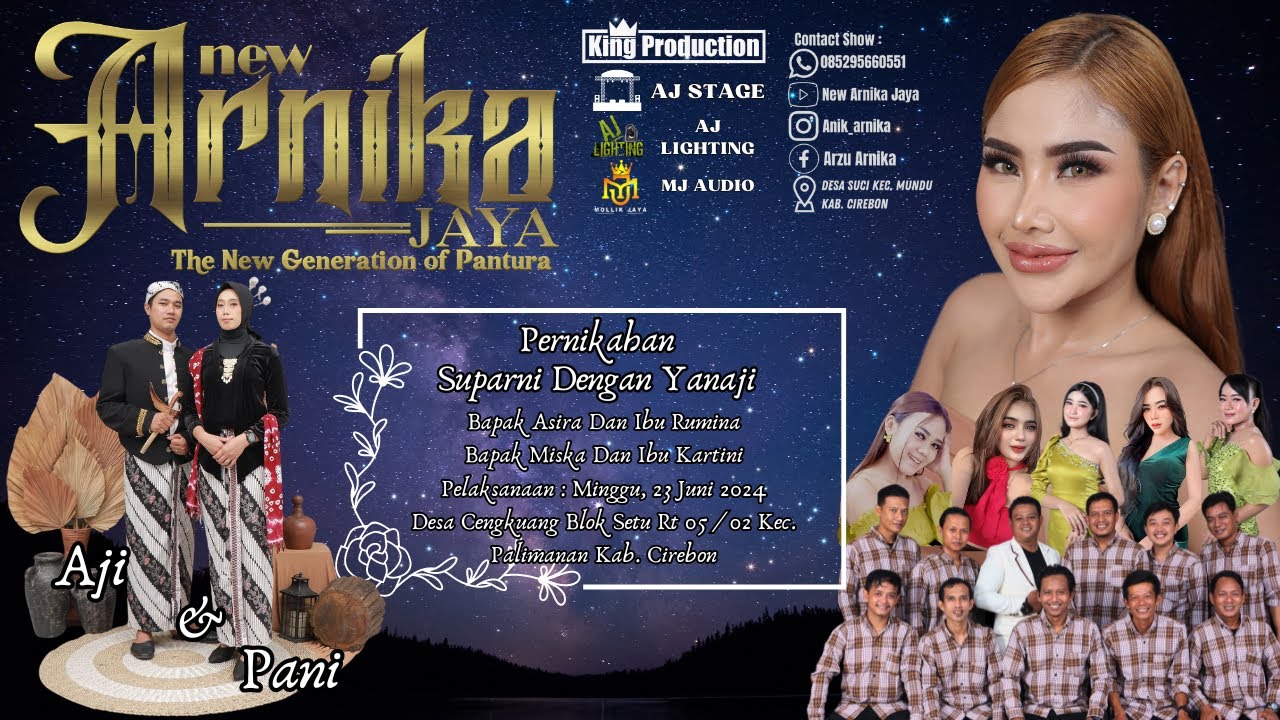 🔴 LIVE MALAM NEW ARNIKA JAYA MINGGU, 23 JUNI 2024 DESA CENGKUANG KEC. PALIMANAN KAB. CIREBON