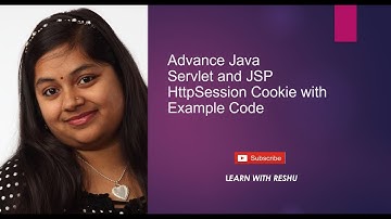 Servlet and JSP | HttpSession | Cookie | Example Code