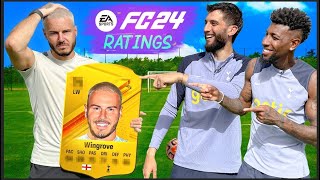 SPURS PLAYERS BRUTALLY RATED ME! #eafc24 ratings!