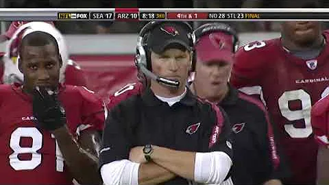 Seahawks vs Cardinals 2009 Week 10