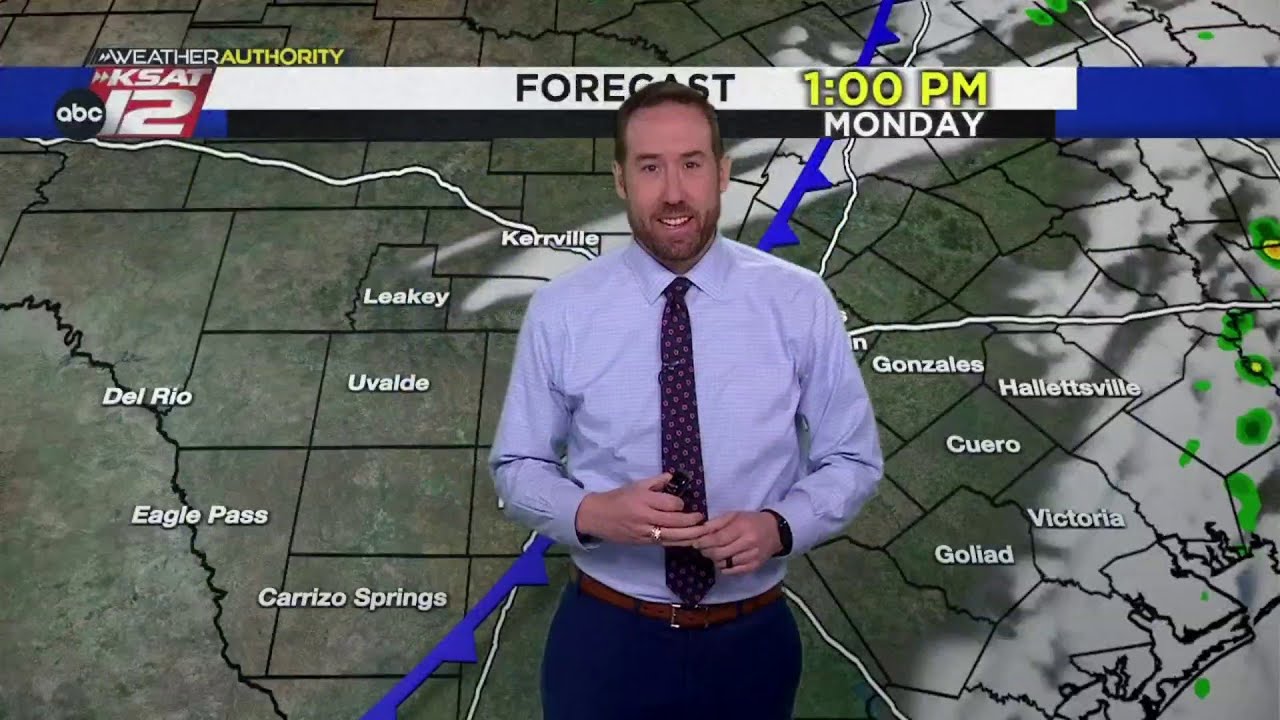Front sweeps through today -- it'll be WINDY - YouTube