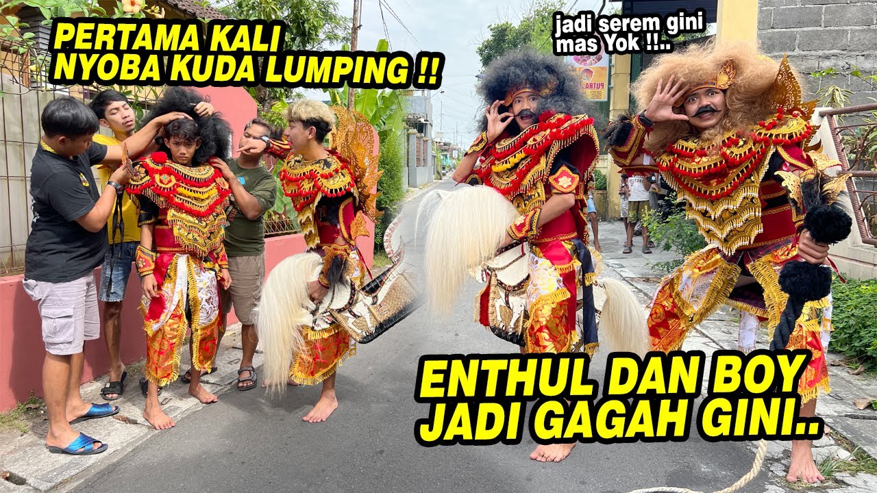 SANGAR BANGET !! Begini jadinya kalau Enthul & Boy jadi Wiroyudho