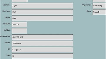 LibreOffice Base (06) Creating a form