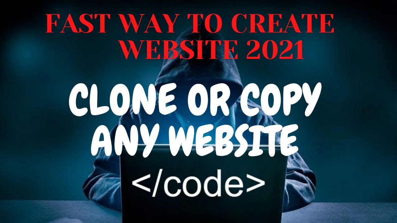 How To Clone Any Website ? How To Copy Any Website ? Web Development Tutorial