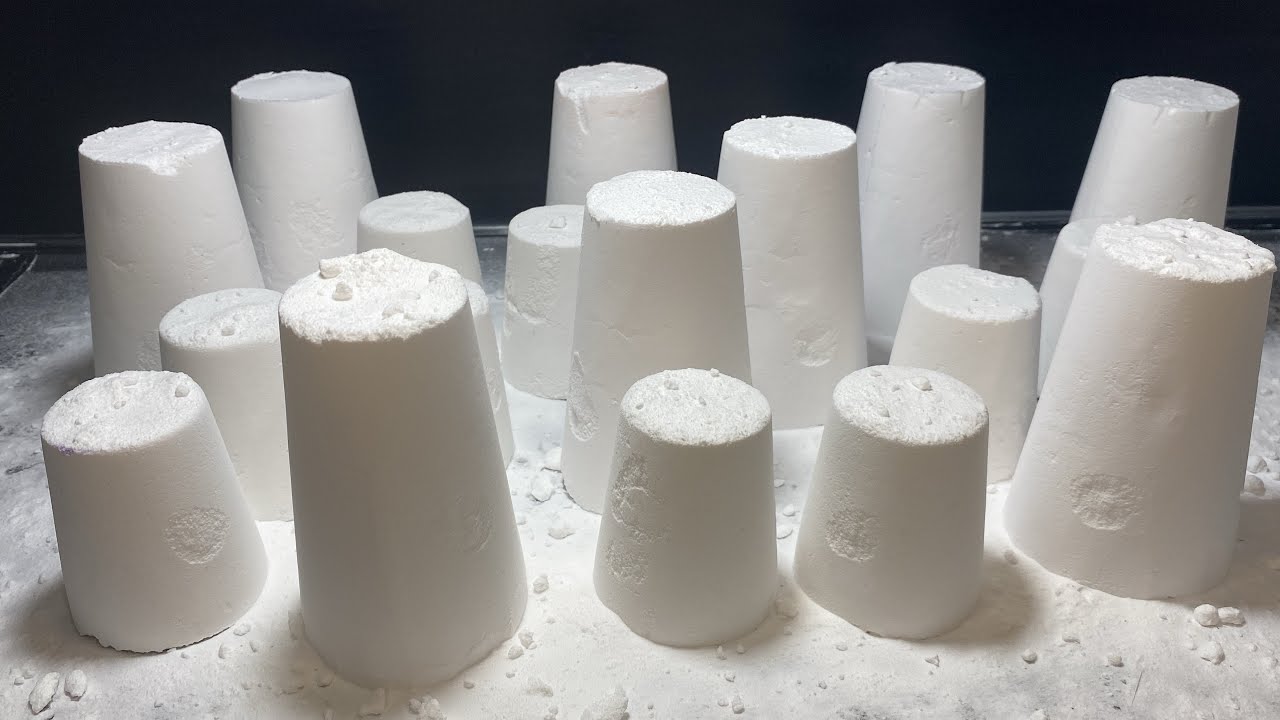 ASMR Crushing Baking Soda Only ONE Colour 