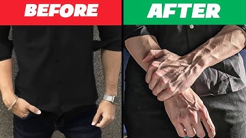 Get veiny hands permanently in 2 min /step by step/