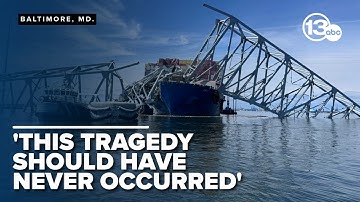 De dodelijke instorting van de Key Bridge was 