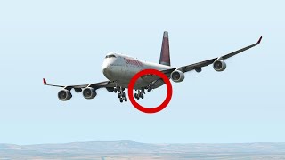 Amazing Pilot Saved All Passengers With This Landings| XP11