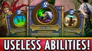 This is the Worst Hero Power in Hearthstone! Review of All Abilities