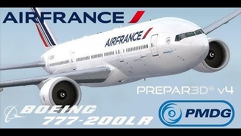 [Prepar3D V4] PMDG 777 Very Realistic Takeoff of Roissy Charles de Gaulle