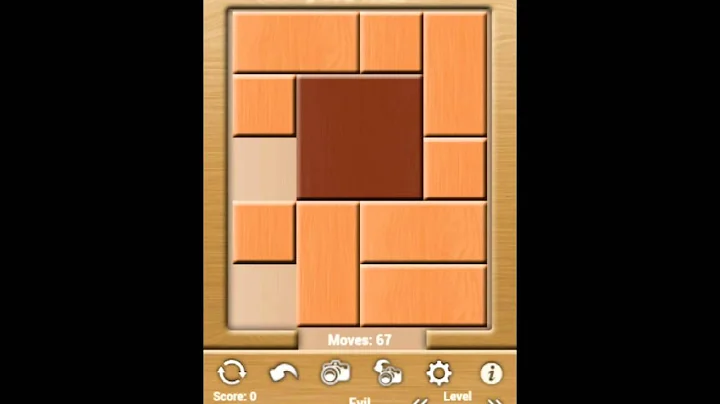 Klotski Evil Level 39/51 - par solution