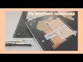 back to school pt 1: diy aesthetic notebooks