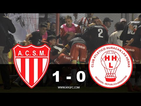 ¡GANÓ EL CHACARERO! San Martín 1-0 Huracán Las Heras