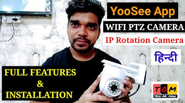 Yoosee wifi Ptz Camera Features and installation| Best Cctv camera | IP Wifi Camera| Pan Tilt Camera