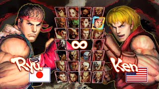 Street Fighter IV All Characters [PS3]