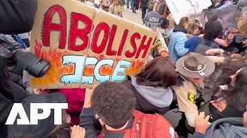 Clashes Erupt Outside ICE Facility Near Chicago | Police Arrest Protesters at Broadview Rally | APT