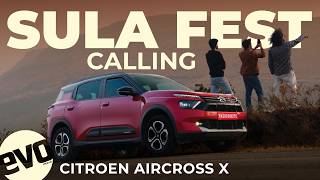 Road trip to Sula Fest in the Citroen Aircross X | Mumbai to Nashik | Branded Content | evo India