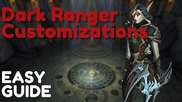 How to Unlock Dark Ranger Customizations & Transmog set | 9.2.5 Shadowlands - Return to Lordaeron