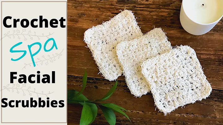Get Glowing Skin with a DIY Crochet Facial Scrubby