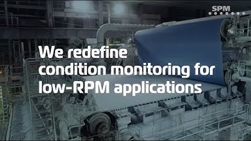 Ultra-low-speed condition monitoring (below 0.1 RPM) in pulp and paper - SPM Instrument