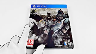 Batman ARKHAM COLLECTION with STEELBOOK Unboxing - YouTube