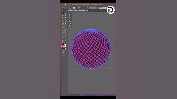 How to create 3D Circle Effect in Adobe illustrator easy way #outline #gradient #flatvector #vector