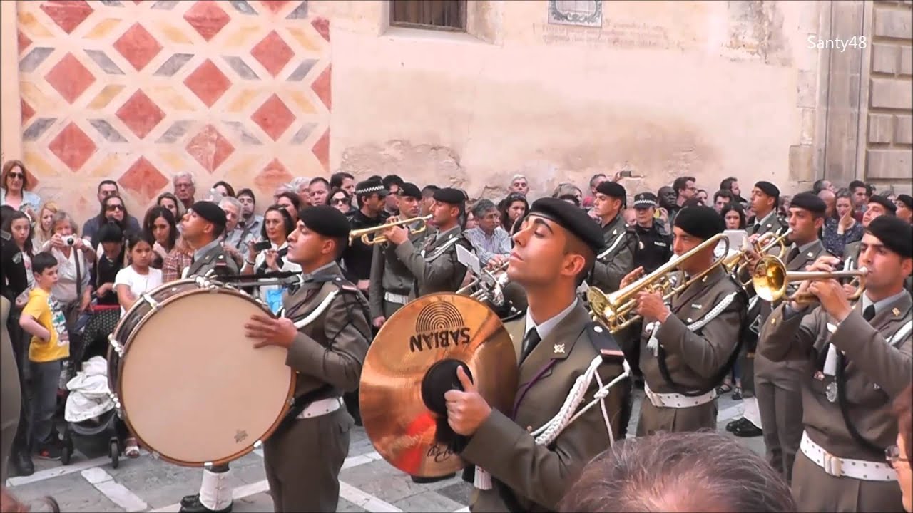 Legión con Cofradias Fusionadas Málaga,Miércoles Santo(HD)