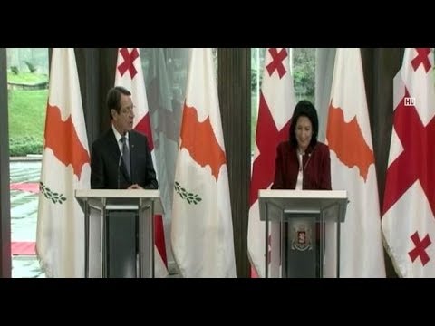 კვიპროსის პრეზიდენტი თბილისში იმყოფება