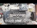 Chuyển mô tơ 20 hp thành máy phát điện - ktđ