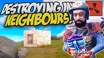 BRINGING MY FRIEND TO A SATCHEL RAID! - Rust Co-op Survival Gameplay