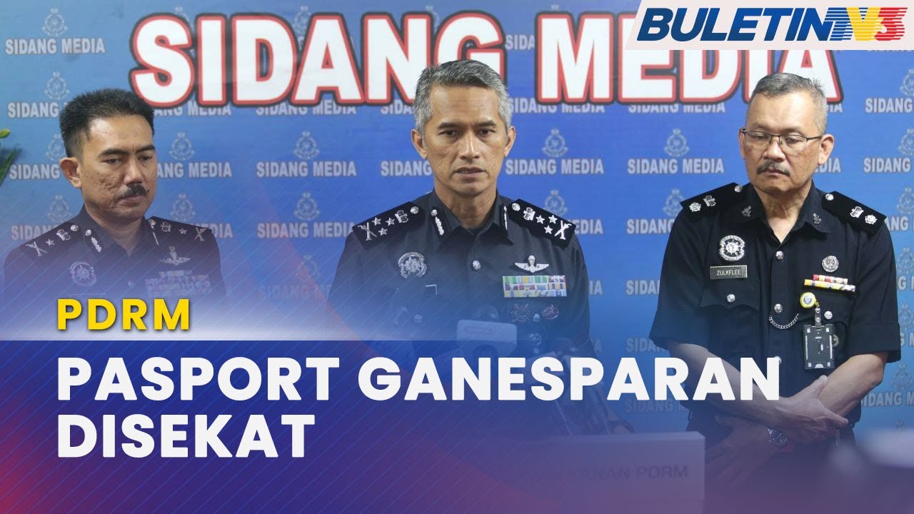 PDRM | Notis Merah Gagal, Polis Sekat Pasport Ganesparan Nadaraja