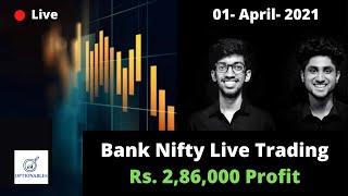 07 - April - 2021 Optionables Banknifty Trading Post Market Report Rs. 2,85,000 Profit