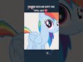 Rainbow Dash And Rarity And Apple Jack