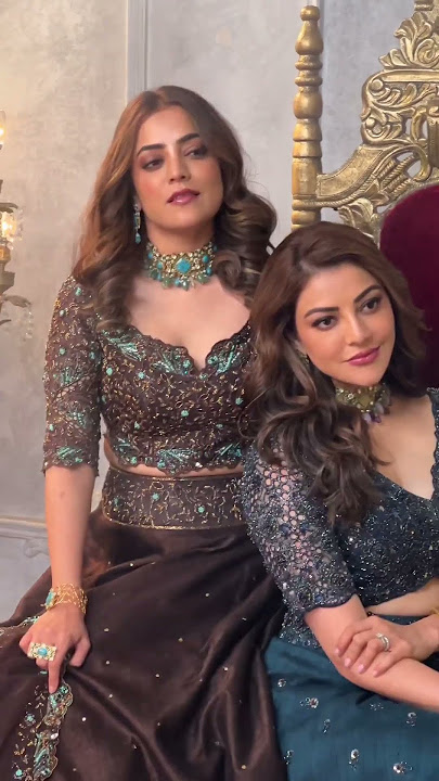 The Aggarwal Sisters 😍😘🥰 #KajalAggarwal #NishaAggarwal #Kajal #KajalFans #Kajalism #Kafawa