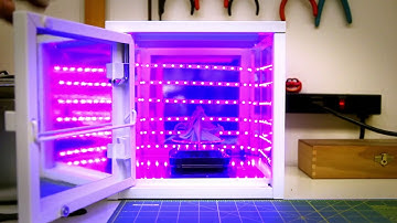 Building a UV curing chamber with an IKEA cabinet